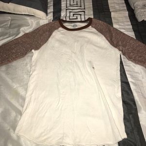 Express one eleven long sleeve baseball tee